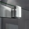 90x90X195cm Runddusche Viertelkreis Dusche Schiebetür Bad Produktbild-Vorschau 7