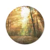MuchoWow® Mauspad Mousepad Wald - Herbst - Sonne - Produktbild-Vorschau 1