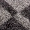 Moderner Hochflor-Teppich mit geometrischem Muster - Produktbild-Vorschau 6
