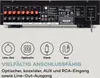 Auna AMP-4000 DAB Hifi-Stereo-Verstärker, DAB+-Radio, Produktbild-Vorschau 6