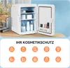 Puluomis Mini Kühlschrank 10L  mit  Spiegel tragbar für Produktbild-Vorschau 5