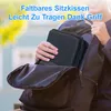 Gel Sitzkissen orthopädisch 39x27cm – Atmungsaktives Produktbild-Vorschau 2