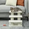 PawHut kattenladder, 3 treden, dierenladder, trap voor Productafbeelding-voorbeeld 2