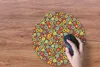 MuchoWow® Mauspad Mousepad Muster - 70er Jahre - Retro - Produktbild-Vorschau 4