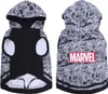 A dog hoodie with a Marvel comic book print. Podgląd zdjęcia produktu