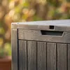 Baule da giardino impermeabile 117L contenitore esterno Anteprima dell’immagine prodotto 4