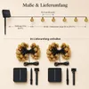 LED Solarleuchte 5 M 20 Lampen Outdoor Lichterkette LED Produktbild-Vorschau 8