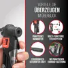HEYNER® Luftpumpe mit Manometer mit 8 bar kompakte Produktbild-Vorschau 4