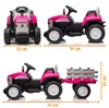 Trattore elettrico per bambini 12 V con rimorchio (2–5 Anteprima dell’immagine prodotto 4