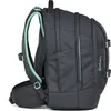 Side view of a dark gray backpack with teal accents. Náhľad obrázku produktu