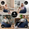 LUMALAND Sitzsack Cord Feincord 250L EPS Perlen Beanbag Produktbild-Vorschau 6