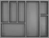 Agoform Besteck Organizer Sky Besteckeinsatz 620x53x473 Produktbild-Vorschau 1