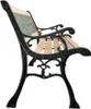 Panchina da giardino 122 cm in legno Anteprima dell’immagine prodotto 11