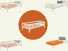 Einzelbett aus Holz SAFE 5-in-1 mit Barriere und Produktbild-Vorschau 3