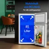 MEDION Mini Kühl-Gefrierkombination (85 Liter, 61L Produktbild-Vorschau 3