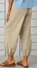ASKSA Damen 7/8 Länge Hose Weitem Bein Freizeithose Leicht Produktbild-Vorschau 3