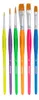 JOLLY 9460-0007 JOLLY NEON Pinsel-Set 6-teilig Productafbeelding-voorbeeld 5