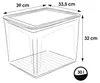 Keeeper Bea Aufbewahrungsbox 30l 39x33x32 Cm Durchsichtig  Produktbild-Vorschau 4