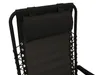 DEGAMO Relaxsessel NIZZA, Metall schwarz Bezug schwarz, Produktbild-Vorschau 5