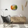 Wanduhr - Rund - Glasuhr - Essen Gemüse Essen frisch - Produktbild-Vorschau 6