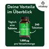 Vitabay Folsäure Tabletten Hochdosiert 1000 mcg (VItamin Produktbild-Vorschau 2