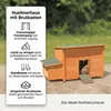 Mucola Hühnerstall Hühnernest aus Holz Hühner Käfig Produktbild-Vorschau 11