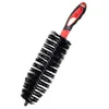 Premium Felgenbürste 360mm lang Schwarz Rot ergonomischer Produktbild-Vorschau 5