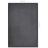 vidaXL Fußmatte 80x120 cm Anthrazit Produktbild-Vorschau 5