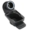 A black coffee capsule adapter, open, with a light gray ring around the opening. Náhled obrázku produktu