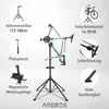 Stojak rowerowy AREBOS obracany o 360° | rower elektryczny Podgląd zdjęcia produktu 5
