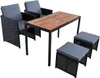Polyrattan Sitzgruppe Gartenmöbel Set Rattanmöbel 4 Produktbild-Vorschau 1