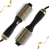 Two black and gold hair dryers are shown against a white background with a gold ribbon. Produktbild-Vorschau