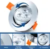 Yakimz 20er LED Einbaustrahler Warmweiß 3W 245LM Produktbild-Vorschau 4