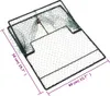 vidaXL Pułapka na ptaki zielona 50x40 cm stalowa Podgląd zdjęcia produktu 7