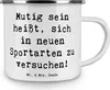 Mr. & Mrs. Panda Teetasse Spruch Neue Sportart versuchen - Produktbild-Vorschau 3