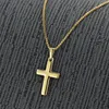trendor 75421 Kreuz für Kinder 18 mm Gold 333 / 8 K + vergoldeter Silberkette 3 Produktbild-Vorschau