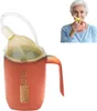 Pflegebecher, 400ml Schnabelbecher, Edelstahl Trinkbecher Produktbild-Vorschau 1