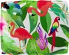 vidaXL Coussin floral multicolore 50 x 40 x 12 cm Tissu Voir les images du produit 4