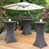 Beautissu Stretch Stehtisch Bistrotisch Husse, Ø80-85cm, Produktbild-Vorschau 4
