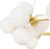 Lampa wisząca, szkło metalowe, złoty mat-biały, D 69 cm Podgląd zdjęcia produktu 10
