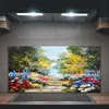 Coloray Spritzschutz aus Glas 100x50  Wandkunst Produktbild-Vorschau 2