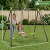 Baby Vivo Kinderschaukel / Schaukelgestell - Doppelschaukel Produktbild-Vorschau 6