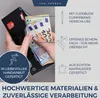 Leder Slim Wallet - Geldbeutel mit RFID Schutz - Mini Produktbild-Vorschau 4