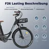 Elektrisches Fahrrad FAFREES F26 Lasting - Motor 250W Akku Produktbild-Vorschau 6