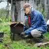 LARS360 Velké síto na písek s otočnou rukojetí Vysoce Náhled obrázku produktu 9