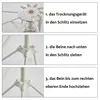 Instructions for assembling a drying rack. Produktbild-Vorschau