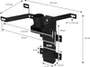 ML-Design Wandhalterung für US Mailbox, Schwarz, Produktbild-Vorschau 5