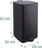 Relaxdays Mülleimer Küche, 30 Liter, Absenkautomatik, Produktbild-Vorschau 4