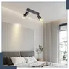 ZMH LED Deckenstrahler 2 Flammig Schwarz GU10 Schwenkbar Produktbild-Vorschau 9