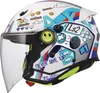 LS2 OF622 Funny II Next Level Kinderhelm Weiss L Produktbild-Vorschau 3